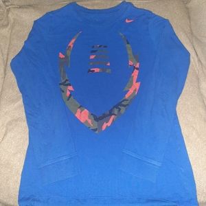 Boys size M Nike football long sleeve